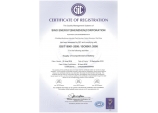 ISO certification in English